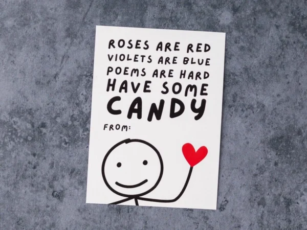 3 Last-Minute Funny Kids Valentine's Day Printable Cards - Instant Download