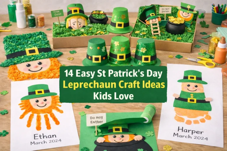 14 Easy St Patricks Day Leprechaun Craft Ideas Kids Love