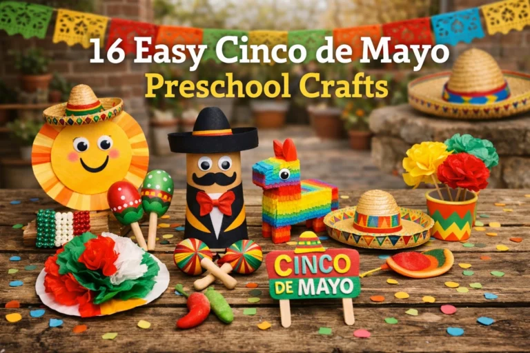 16 Easy Cinco de Mayo Preschool Crafts