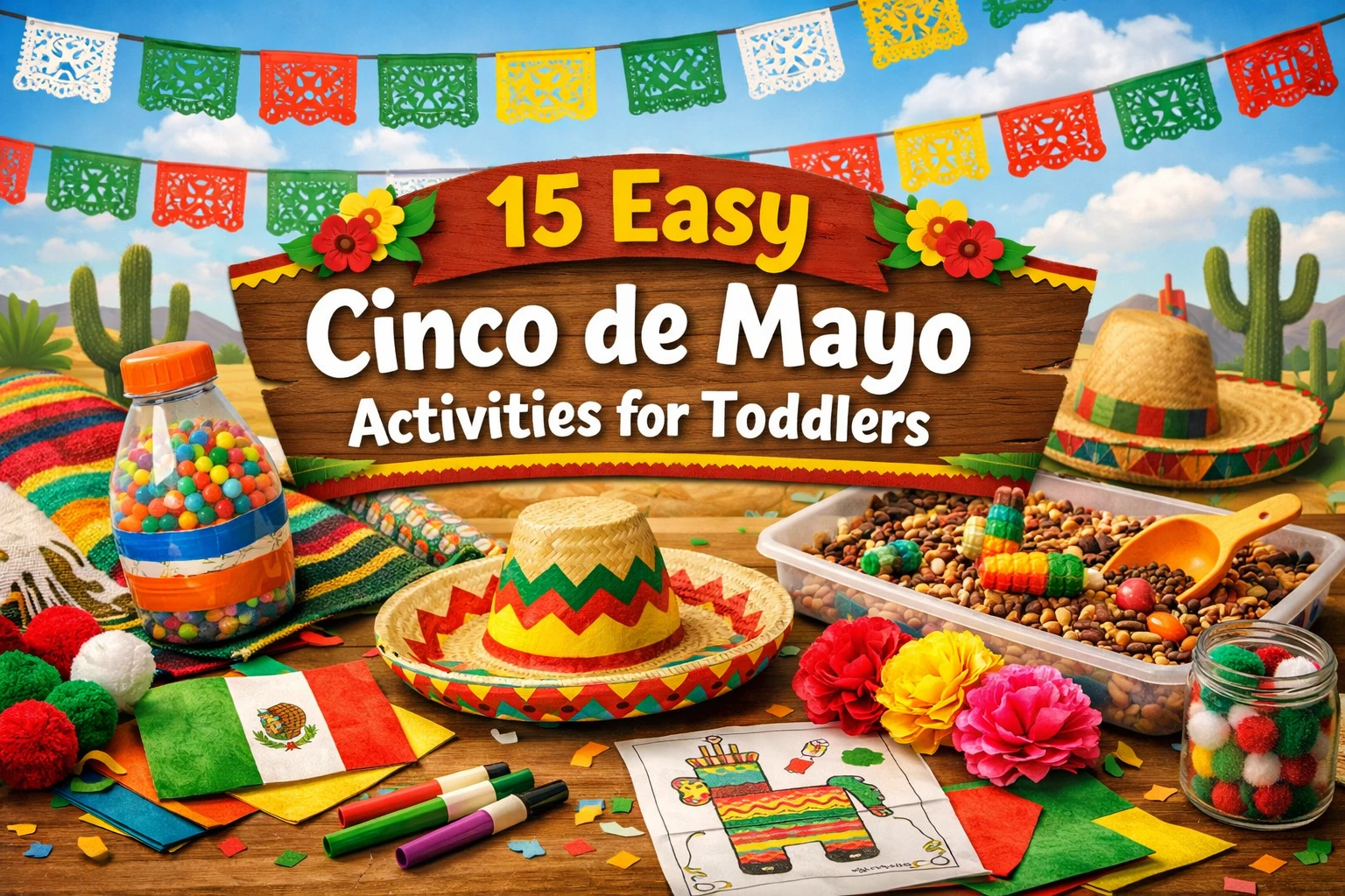 15 Fun Cinco de Mayo Activities for Toddlers to Keep Them Engaged