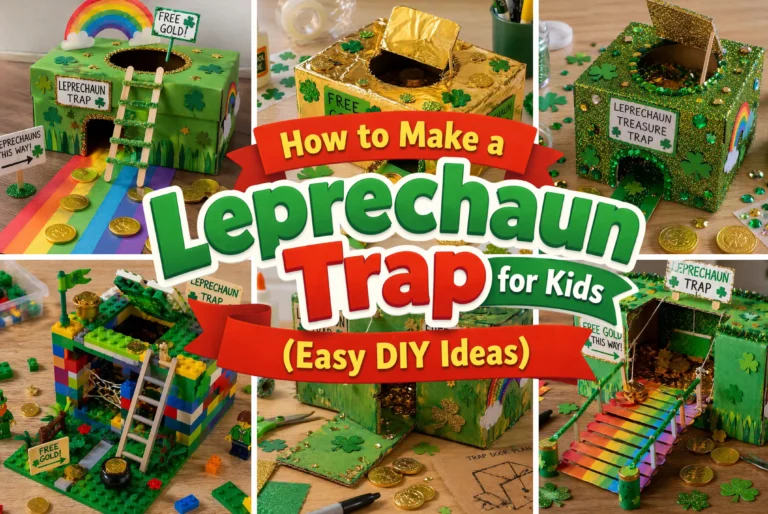 How to Make a Leprechaun Trap for Kids (Easy DIY Ideas)