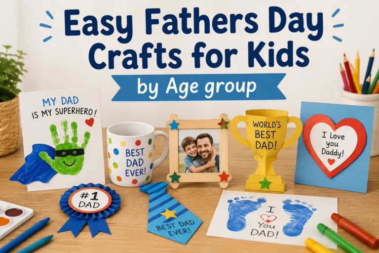 Easy Fathers Day Crafts Kids Can Make for Dad
